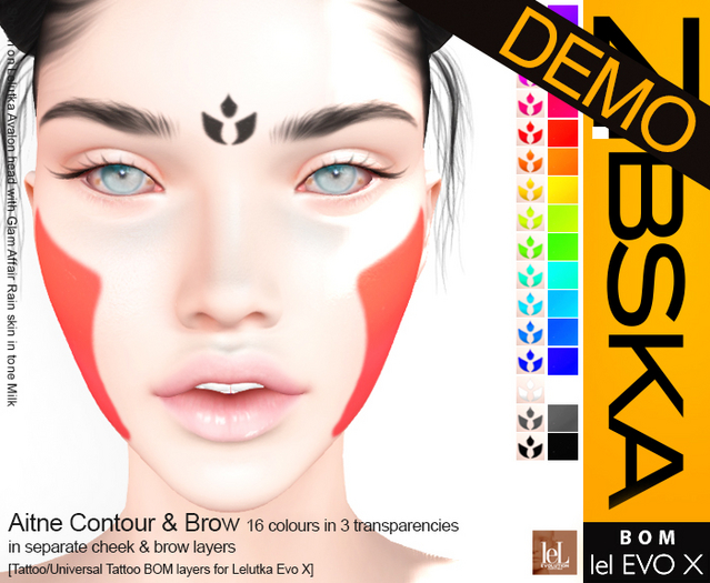 Zibska Evo X ~ Aitne Contour & Brow Demo
