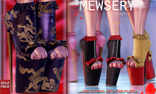 #MEWSERY Lovepump Heels {#24 Dragon.Amethyst}