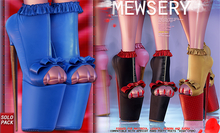 #MEWSERY Lovepump Heels {#7 Leather.Royablblue}