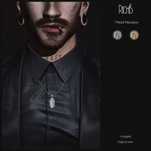 RichB. Medal Necklace
