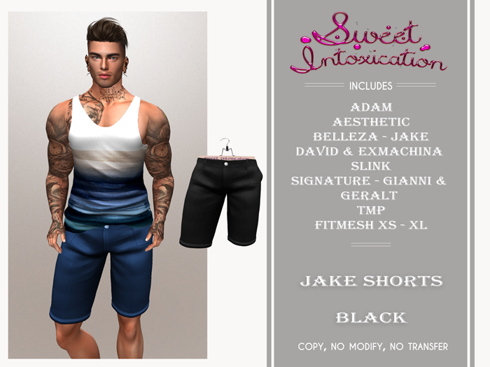 ::Sweet Intoxication:: Jack Shorts - Black