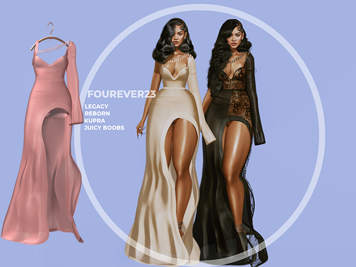 Four23 Fourever23 Gown Pink