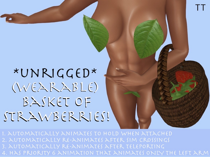 [TT] K'in ( Wearable ) Amazon Strawberry Basket