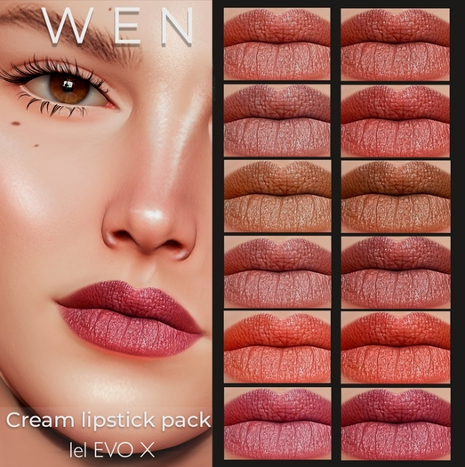 WEN- CREAM LIPSTICK PACK(LEL EVOX)