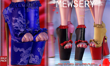#MEWSERY Lovepump Heels {#26 Dragon.Royalblue}
