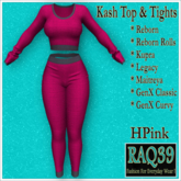 [R39] Kash Top & Tights-HPink