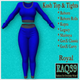 [R39] Kash Top & Tights-Royal