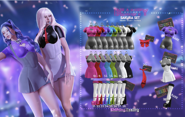 29. BF Sakura Heels - Maitreya RARE