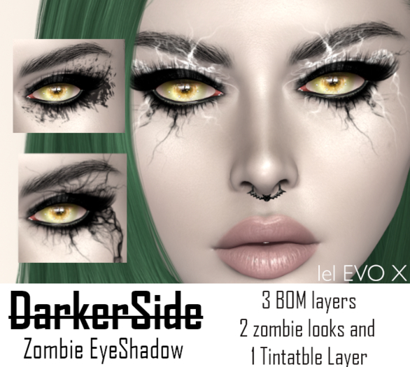 Darkerside - Eyeshadow - Zombie