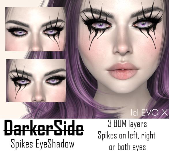 Darkerside - Eyeshadow - Spikes