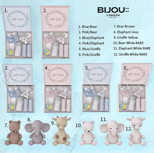 11. Welcome Baby Elephant White RARE