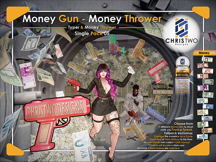 Money Gun - Single 05 - [Chris Two Designs]