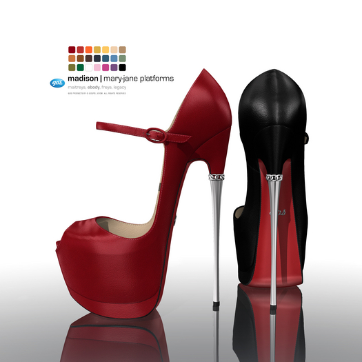 [Gos] Madison Mary-Jane Platforms - Boutique Collection