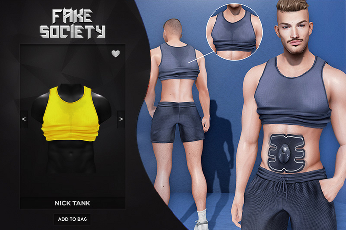 Fake Society x Nick Tank / Yellow 