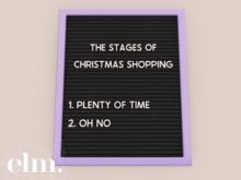 Elm. Whimsy Letter Board [Shopping]