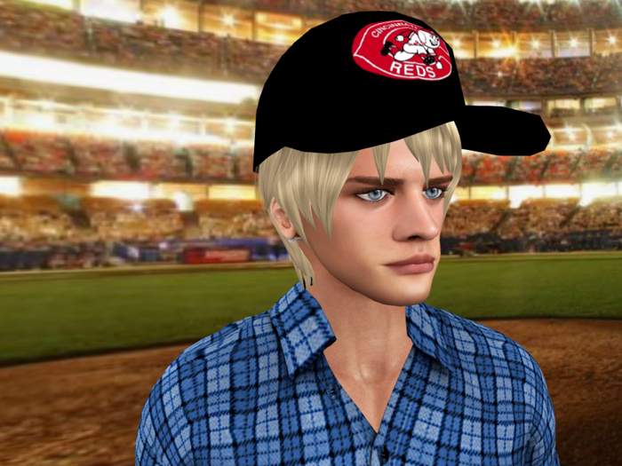 Second Life Marketplace - Baseball Cap-Reds