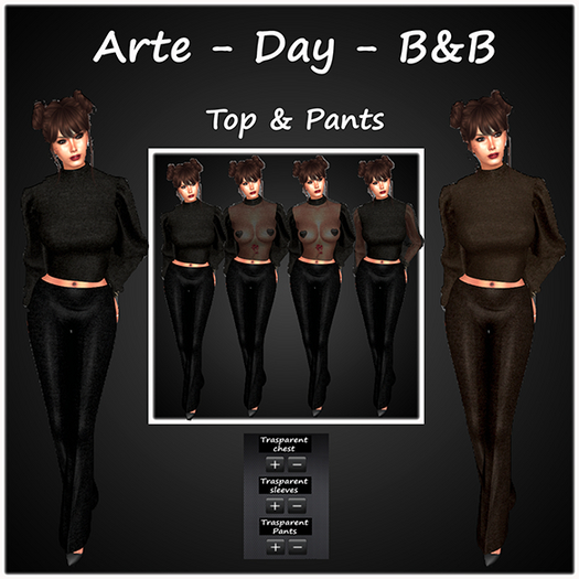 Arte - Day - B&B - Top & Pants  Fatpack