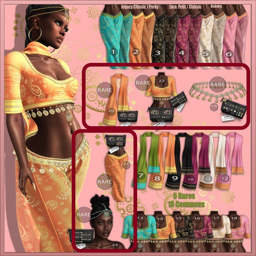 Sharu - Yasum  Rares Set