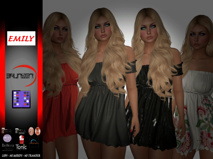 Brunsen Couture - Emily Chic Dress Fatpack