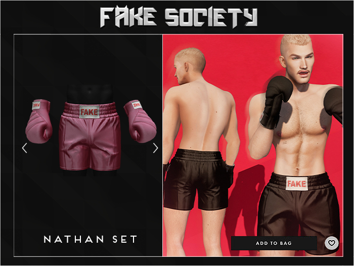 Fake Society x Nathan Set / Rouge