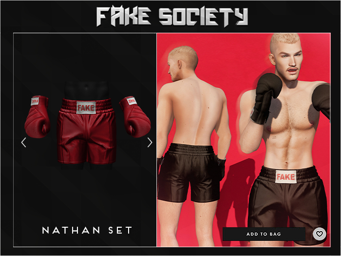 Fake Society x Nathan Set / Red