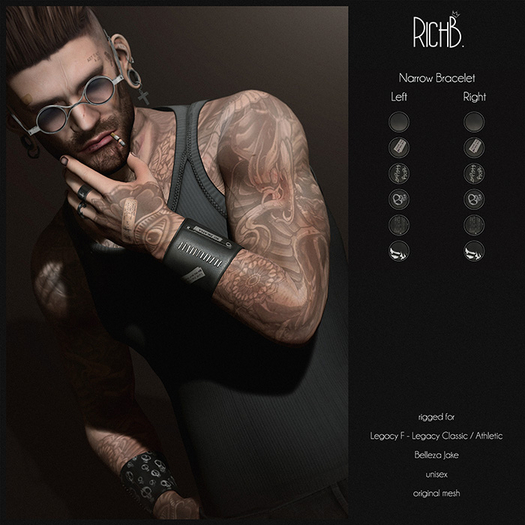 RichB. Narrow Bracelet