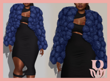 Rosary. Mya . Coat Blue