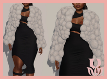 Rosary. Mya . Coat Cream