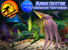 Amber Trappings - Cameroceras (Giant Cone Squid)