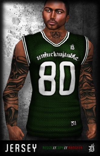 DEF! Jersey / Unfuckwitable / Green