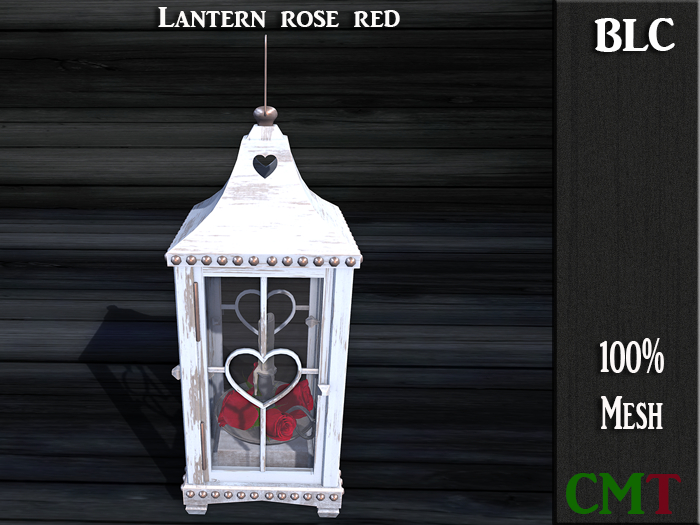 BLC Lantern rose red