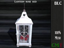 BLC Lantern rose red