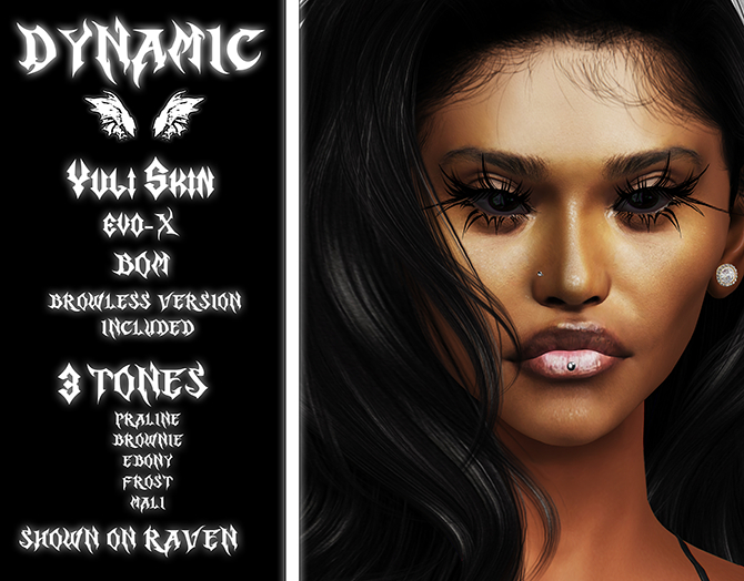 -D!- YULI SKIN [EBONY]