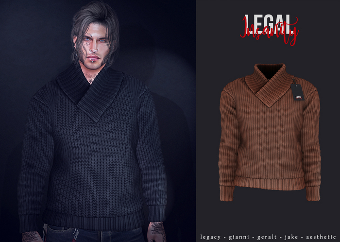 Legal Insanity - Carter sweater #21