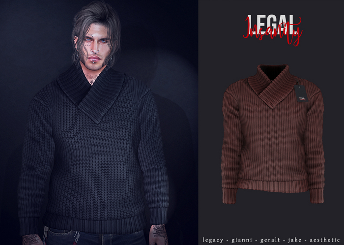 Legal Insanity - Carter sweater #20