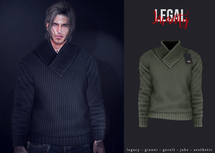 Legal Insanity - Carter sweater #18