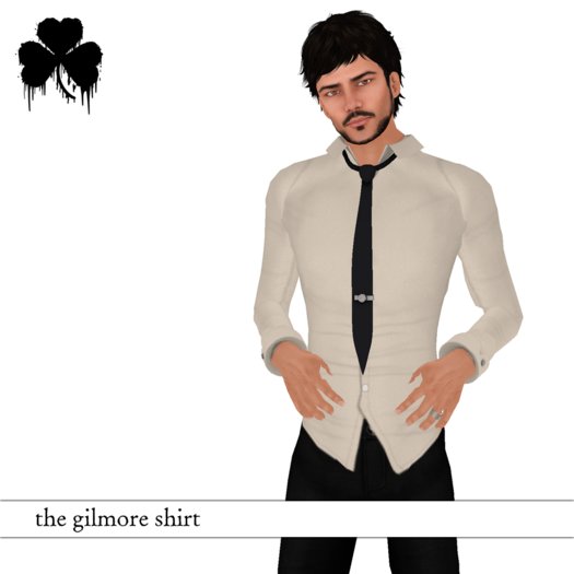 *FIR & MNA* The Gilmore Shirt White