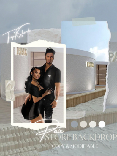 [DEPAIX] ** Paix Store Backdrop **