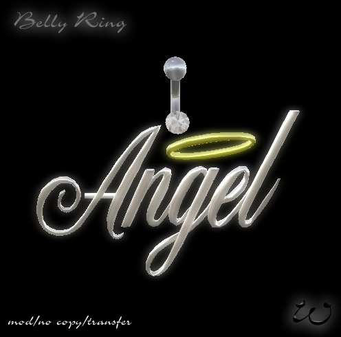 ~WC~ Belly Ring "Angel"