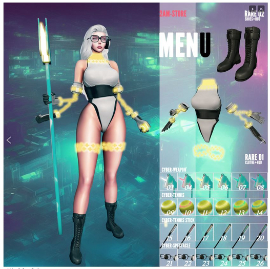 2. 2AM_Cyber Suit [LEGACY] RARE