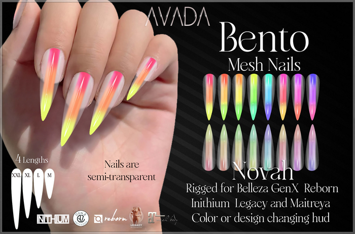 Avada Bento Nails (S) - Novah