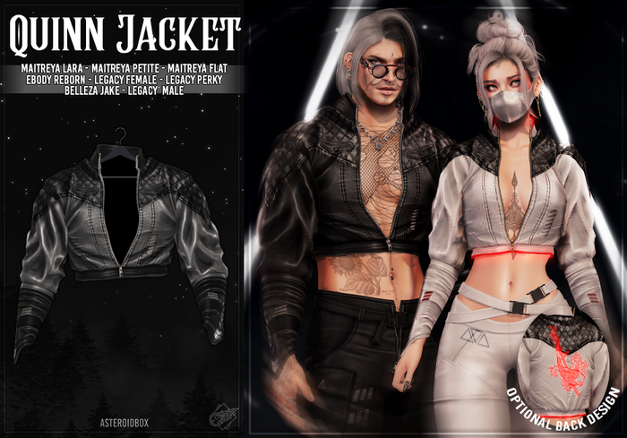 AsteroidBox. Quinn Jacket - Gray