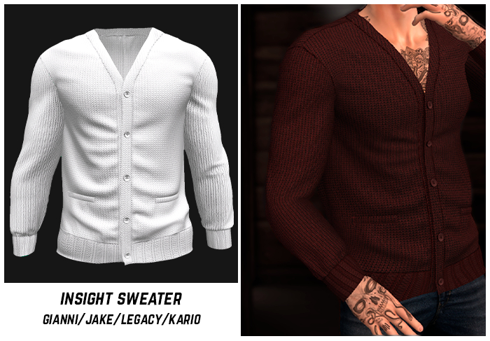 [INSIGHT] Cardigan RICK WHITE