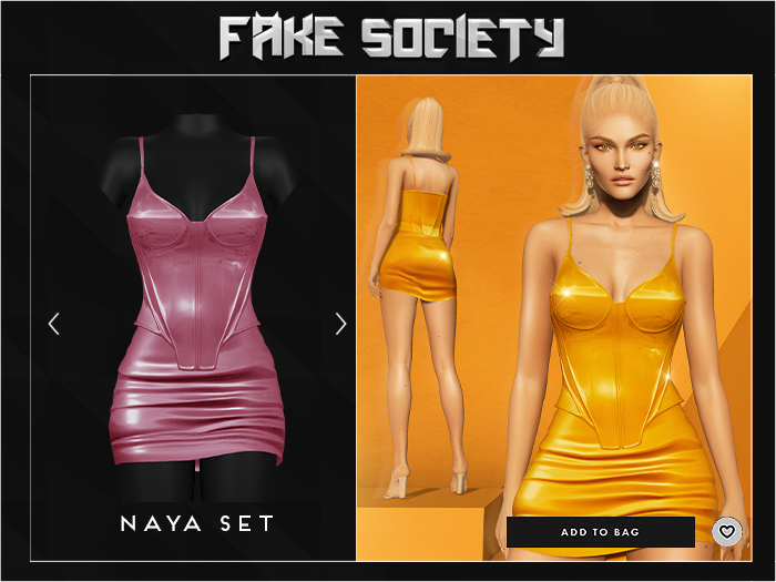 Fake Society x Naya Set / Rouge