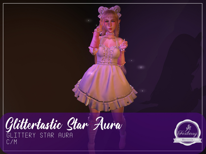 {FM} Glittertastic Star Aura (Attach)