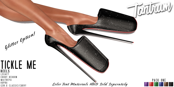Tantrum - Tickle Me Heels - Pack One 