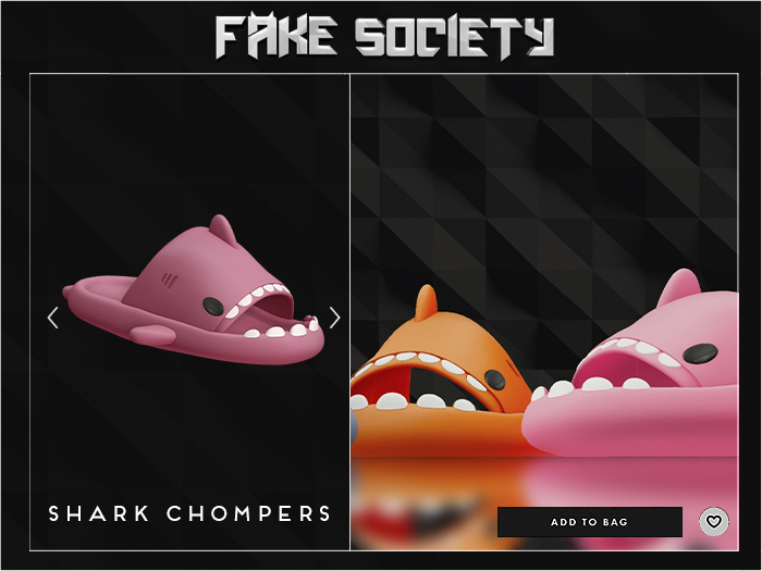 Fake Society x Shark Chompers / Rouge