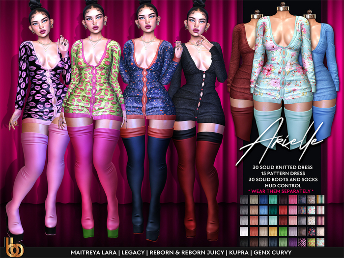Bens Boutique - Arielle Set Hud Control