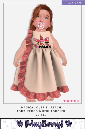 {MB} Magical Outfit - Peach [add me]