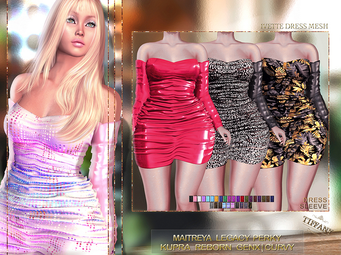 ::TD:: Ivette Dress {Mesh}